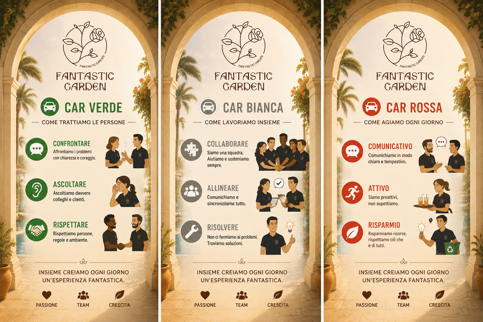Fantastic Garden 3Cars overview